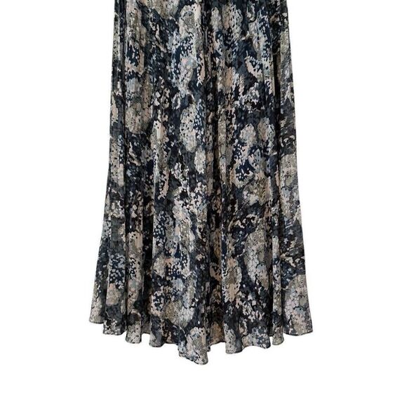 Club Monaco Palazzo Pants Jessyn Women Sz 4  Wide Leg Flowy Printed - Picture 5 of 13